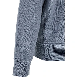 Blue Cotton Sweatshirt