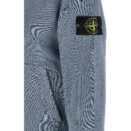 Blue Cotton Sweatshirt