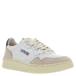 White Rubber Low Top Sneakers