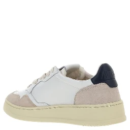 White Rubber Low Top Sneakers