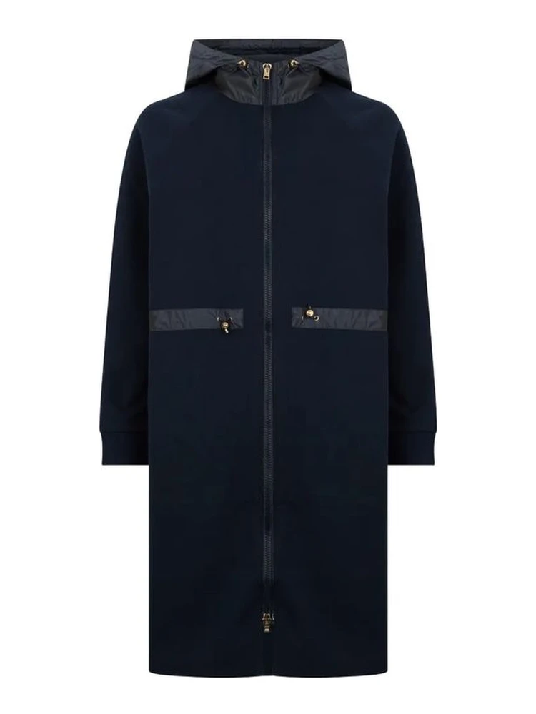Blue Cotton Coat