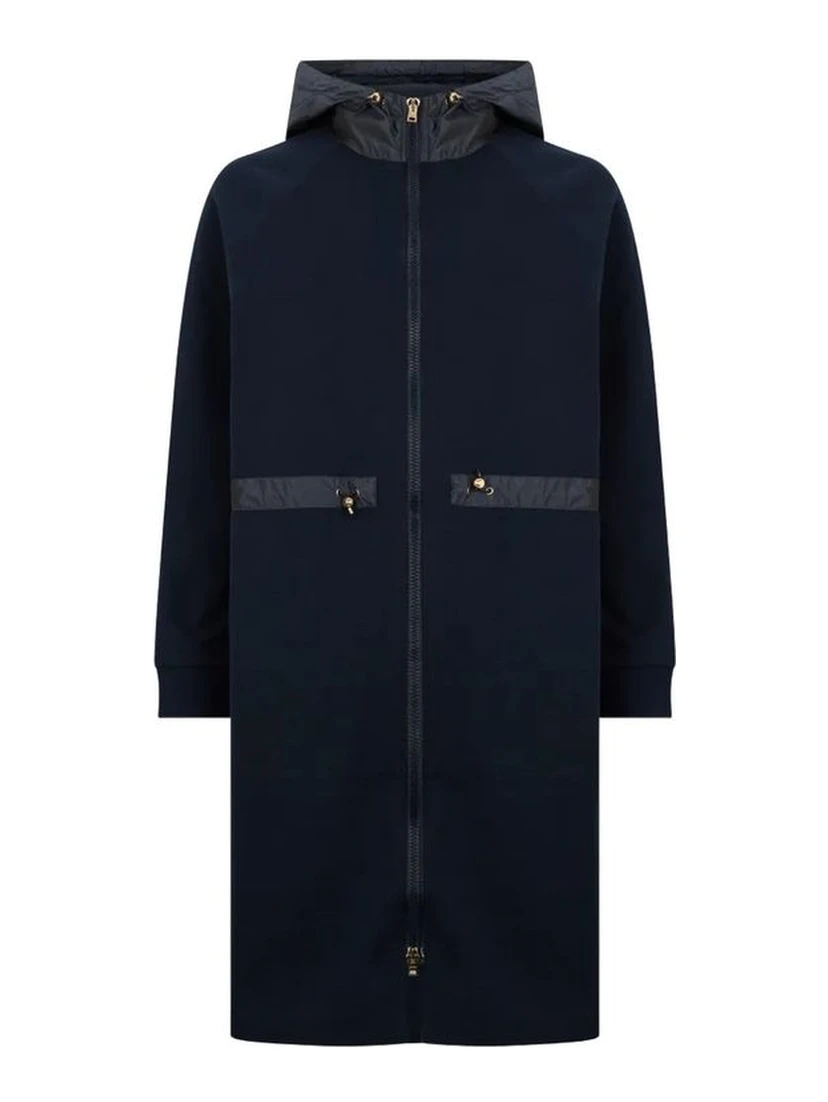 Blue Cotton Coat