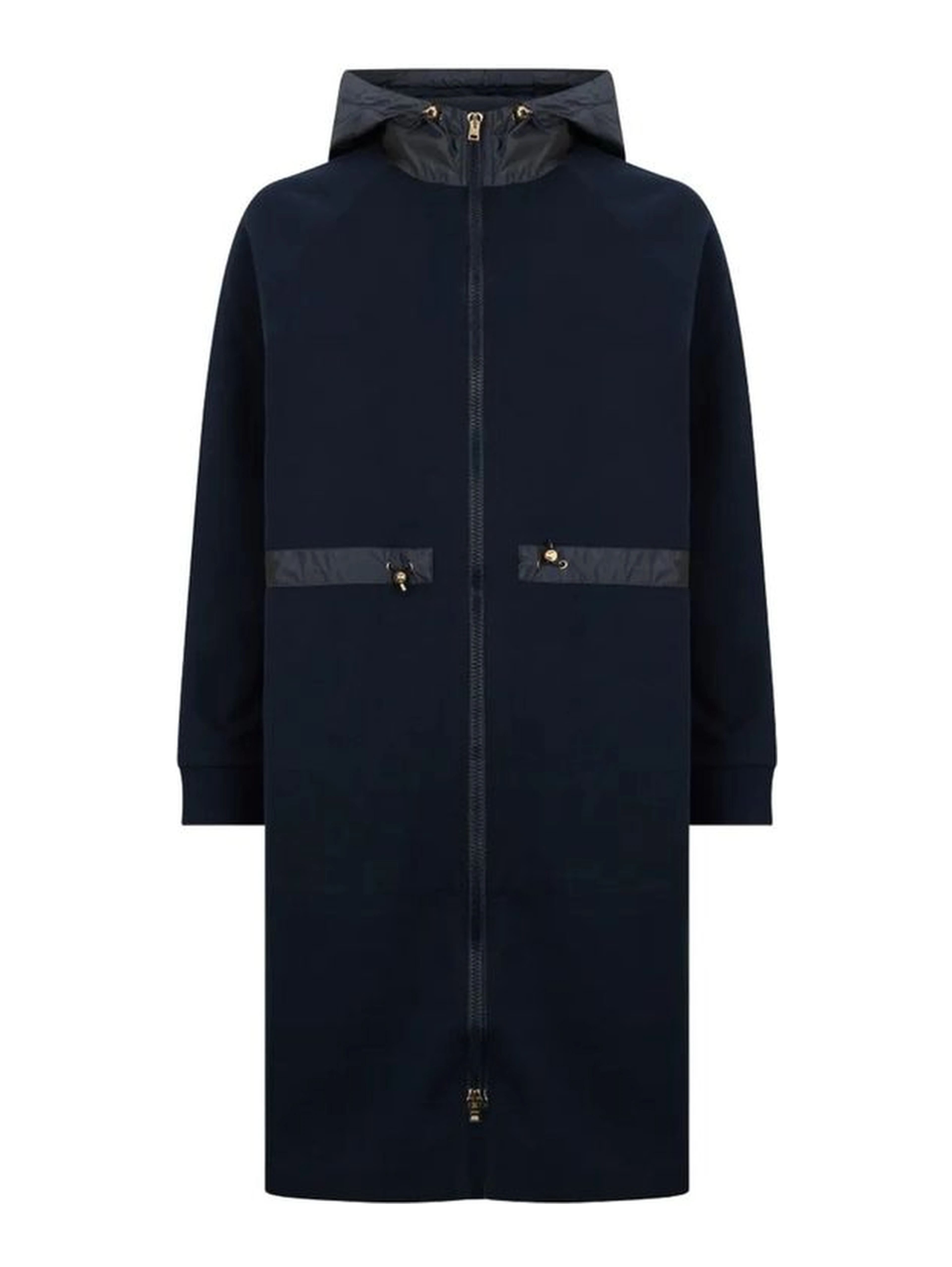 Blue Cotton Coat
