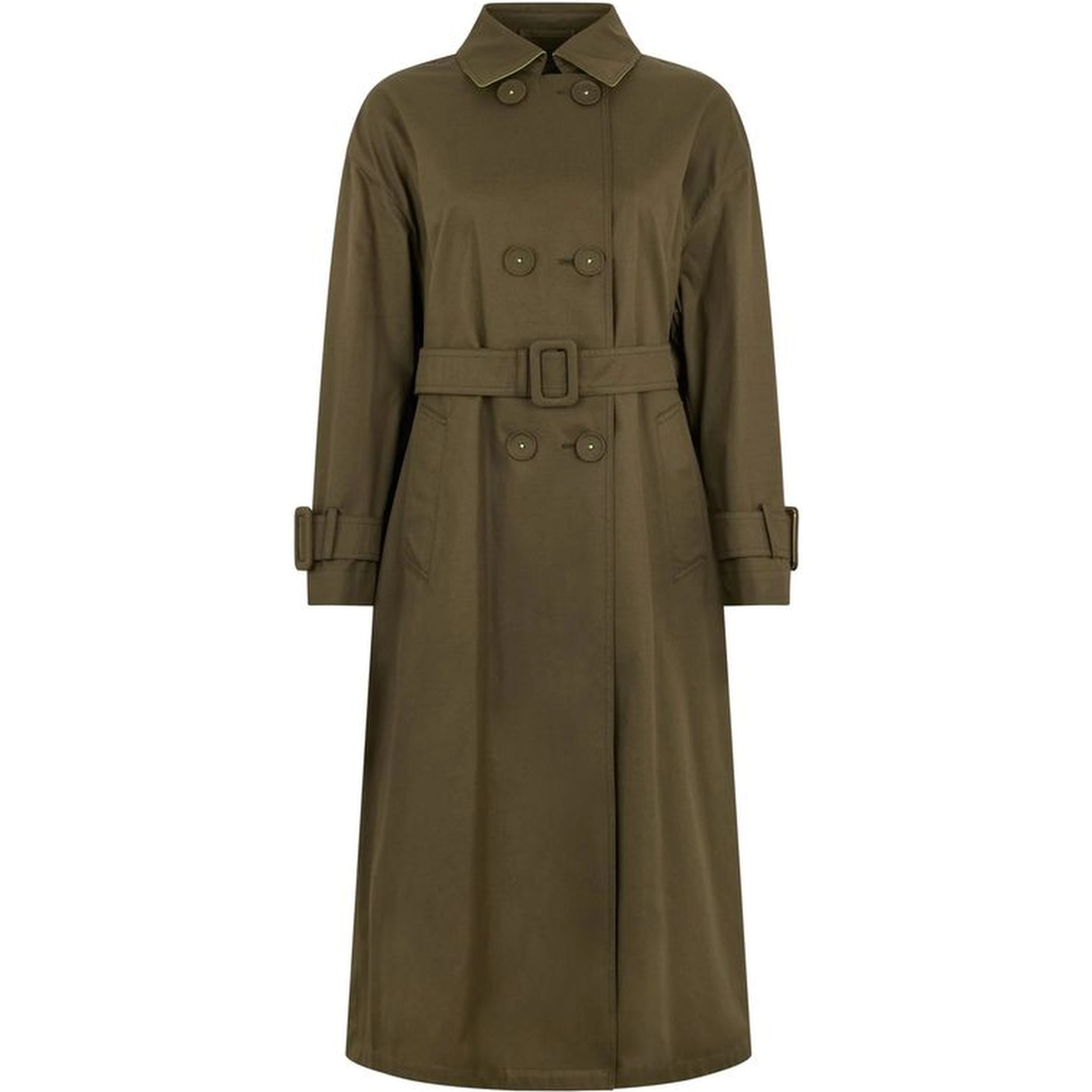 Bicolor Cotton Coat