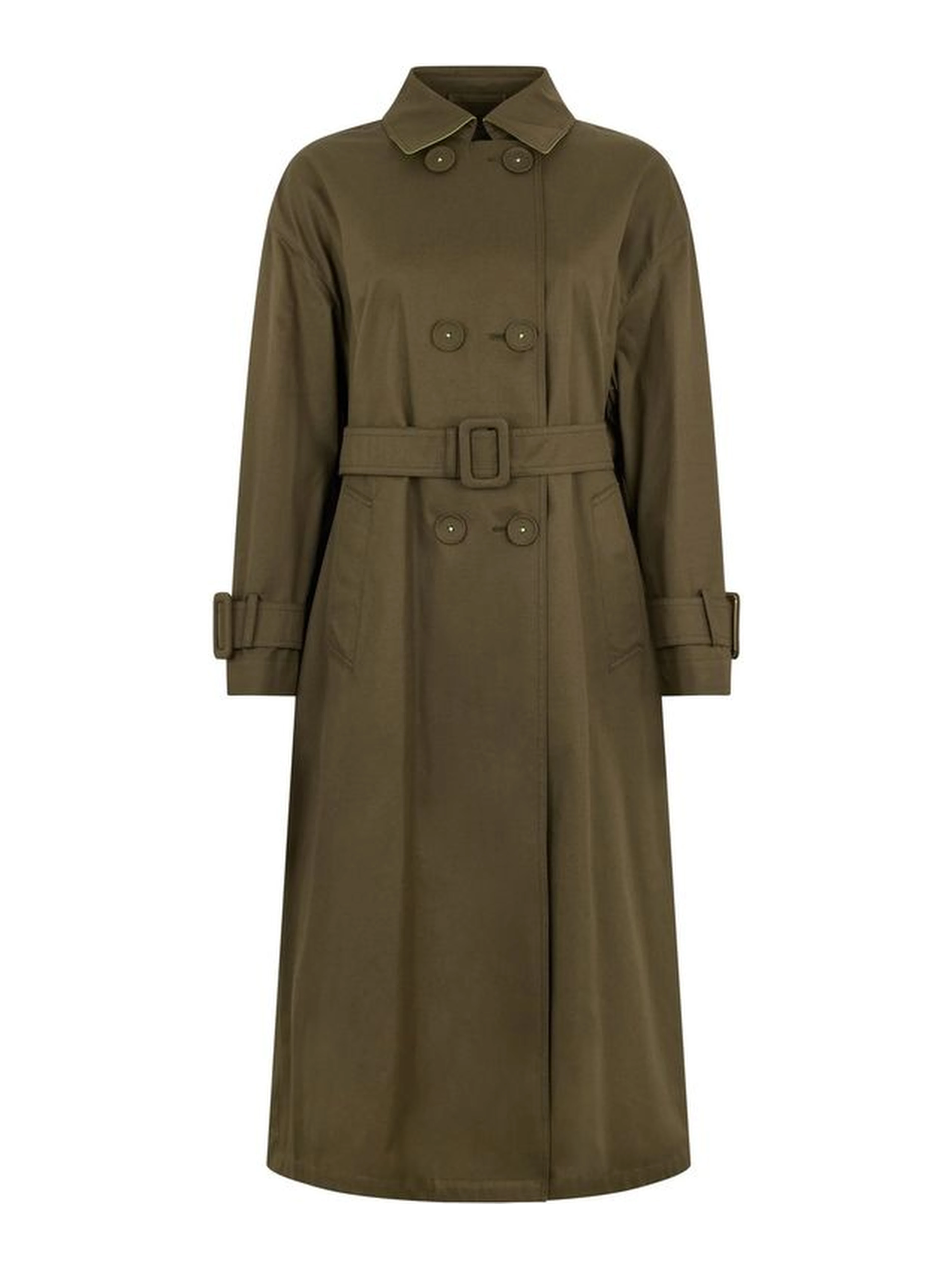 Bicolor Cotton Coat
