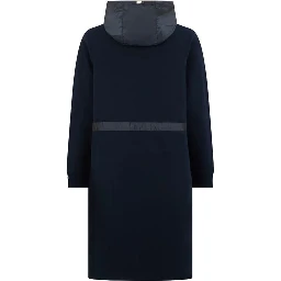 Blue Cotton Coat