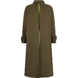 Bicolor Cotton Coat