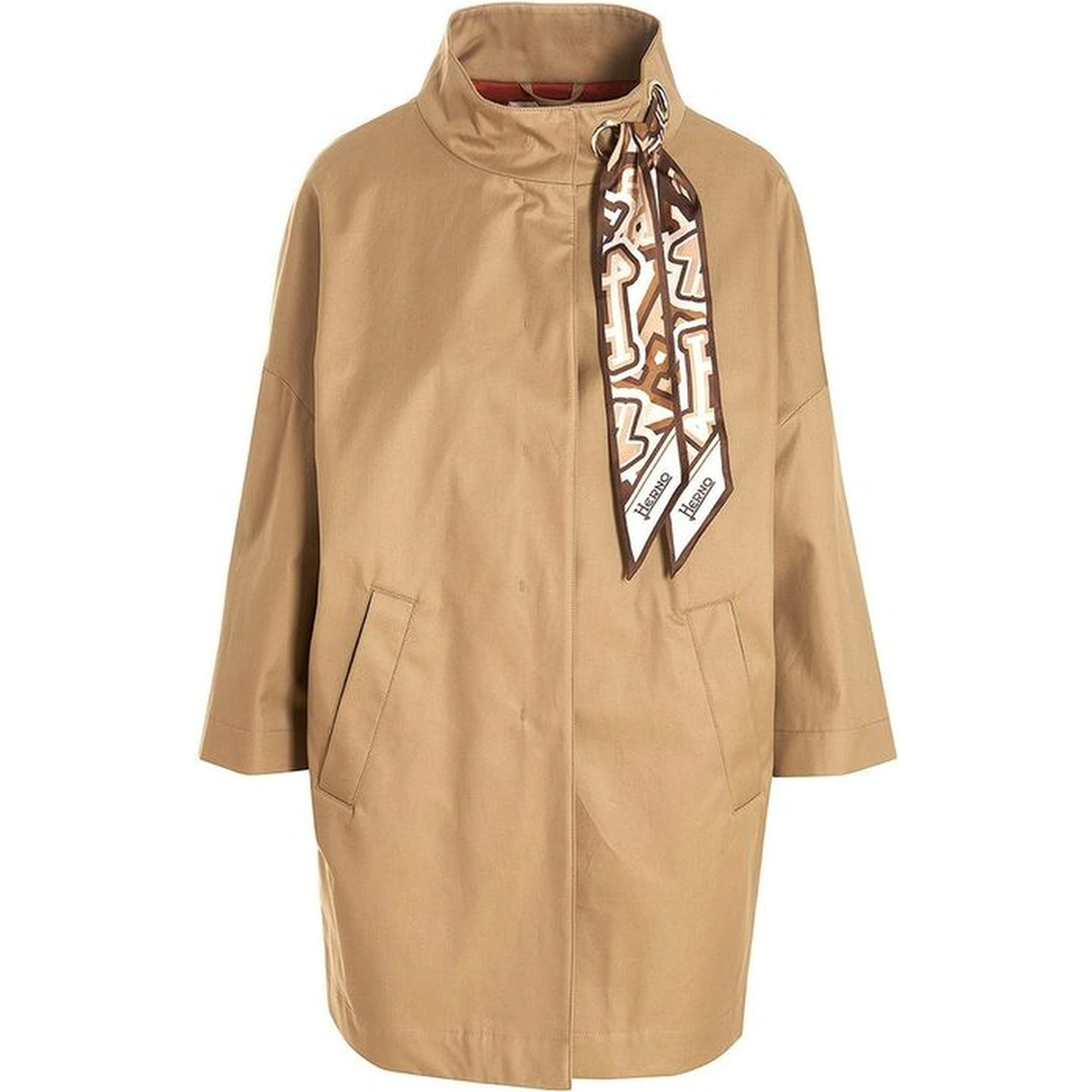Brown Cotton Coat
