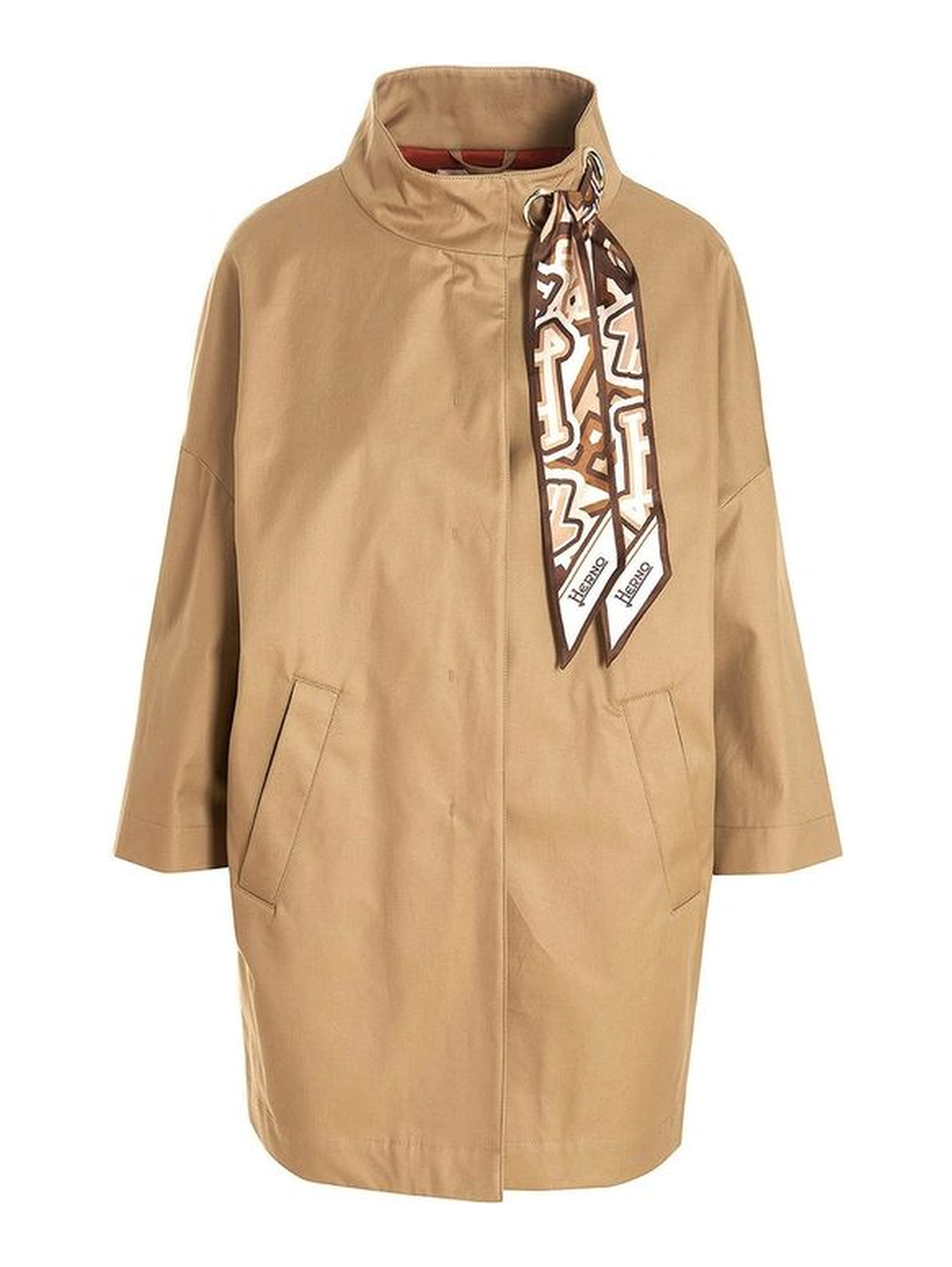Brown Cotton Coat