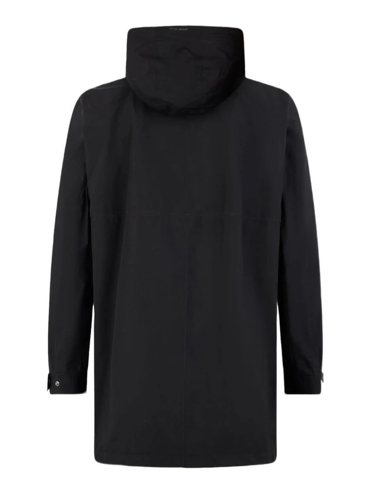 Black Polyester Coat alternative
