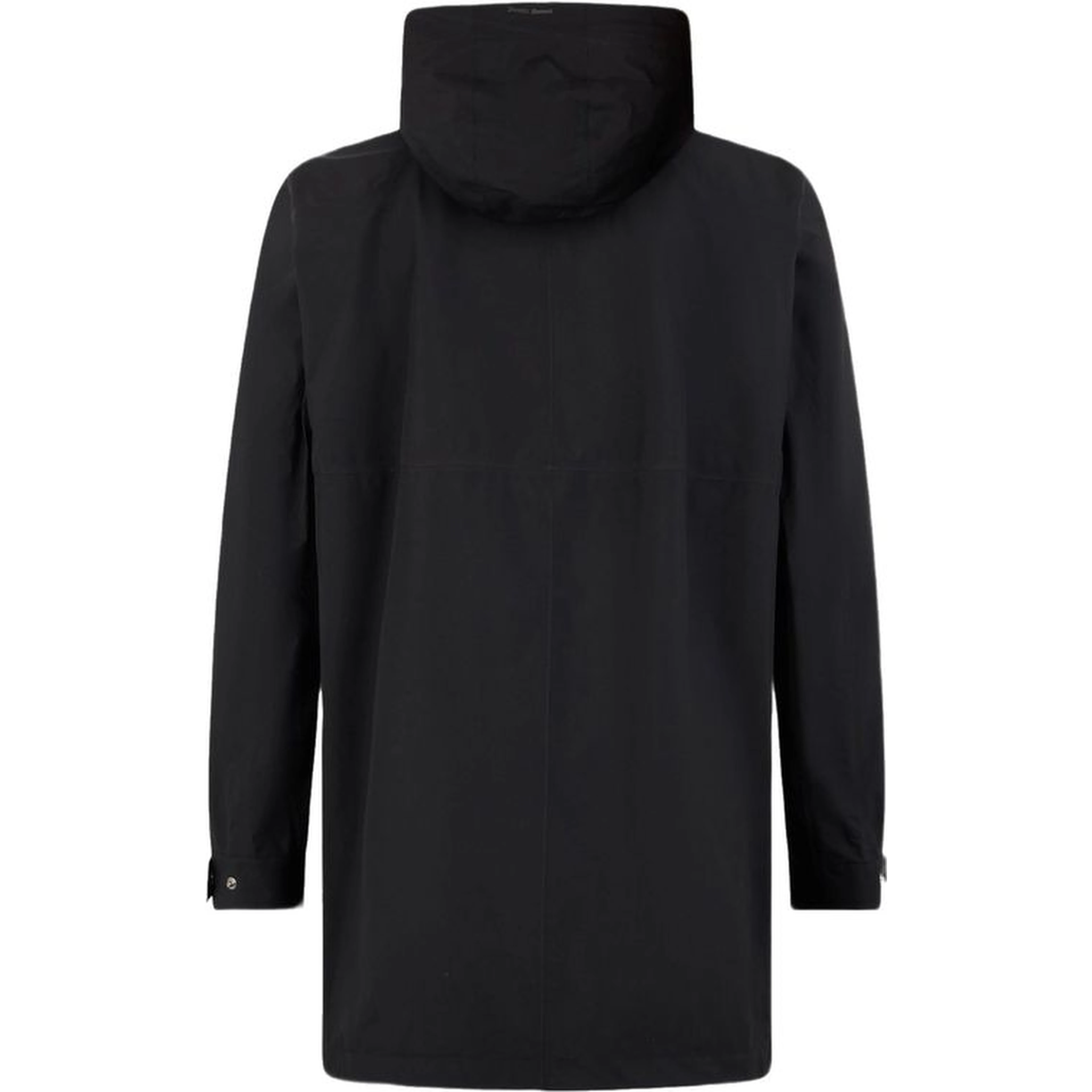 Black Polyester Coat