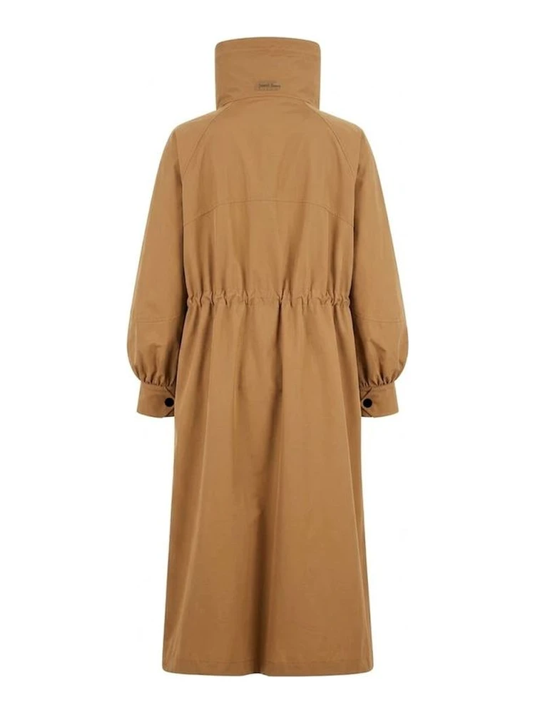 Brown Polyester Coat alternative