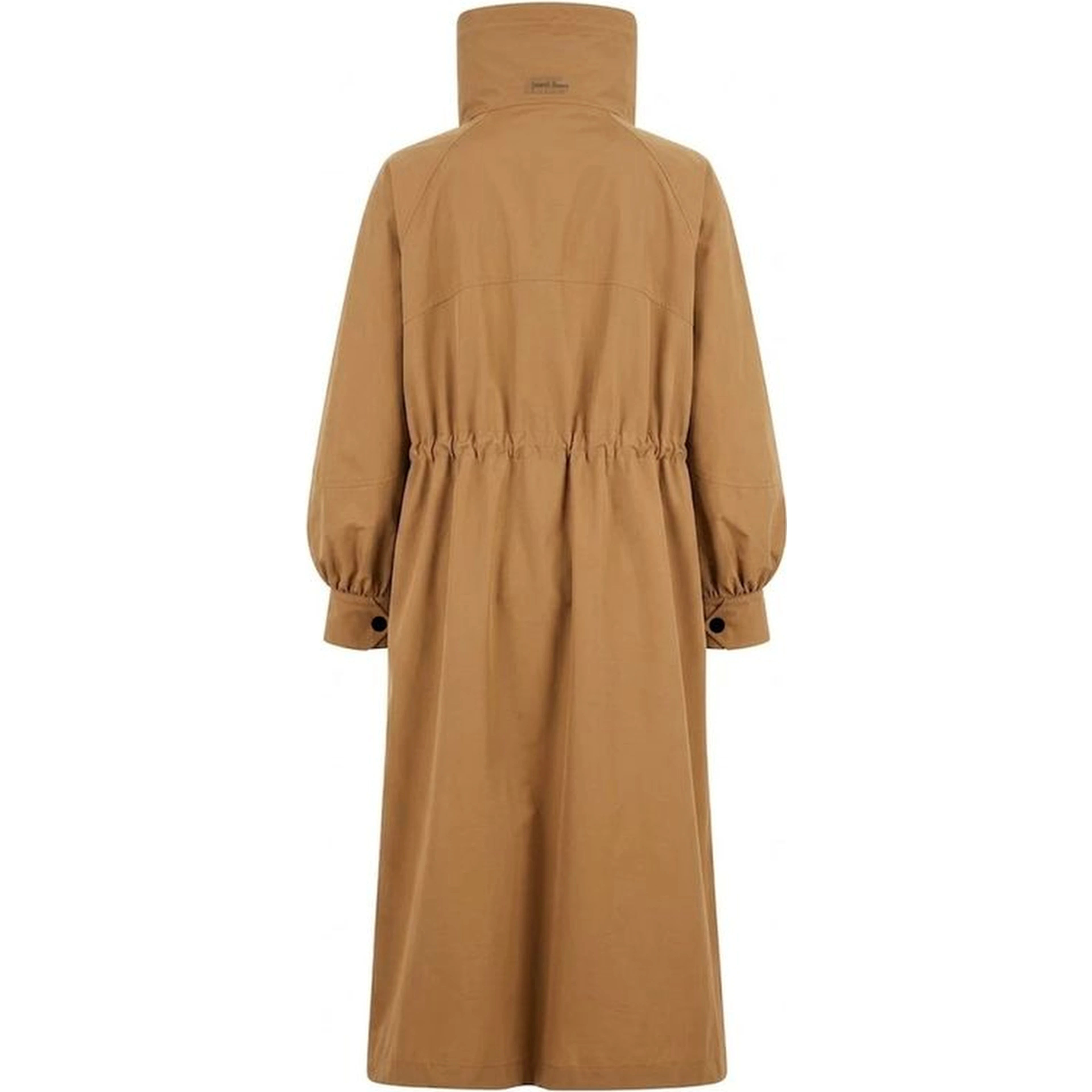 Brown Polyester Coat