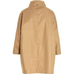 Brown Cotton Coat
