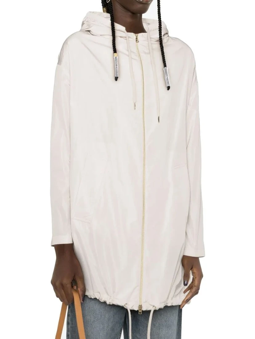 Multicolor Polyester Coat