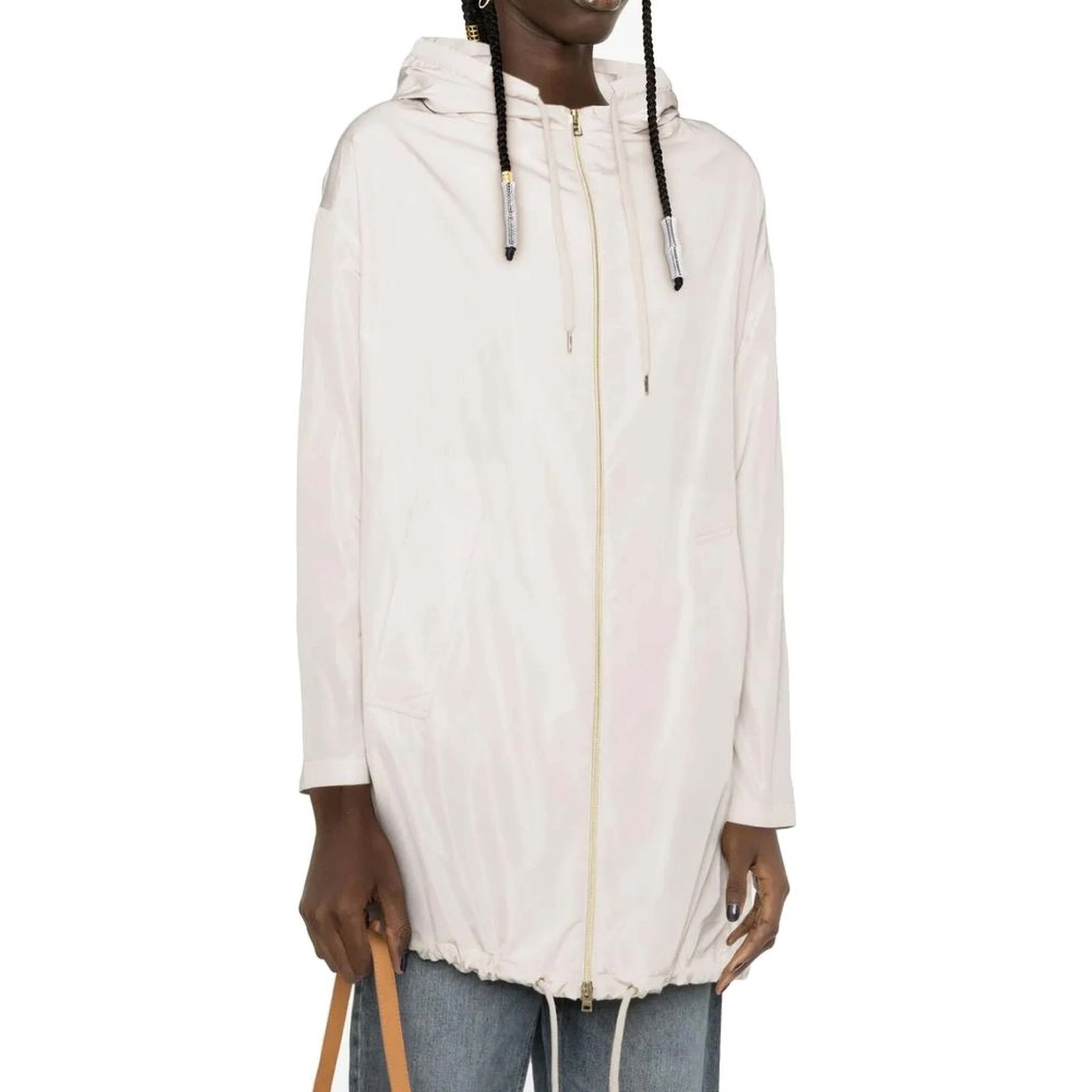 Multicolor Polyester Coat