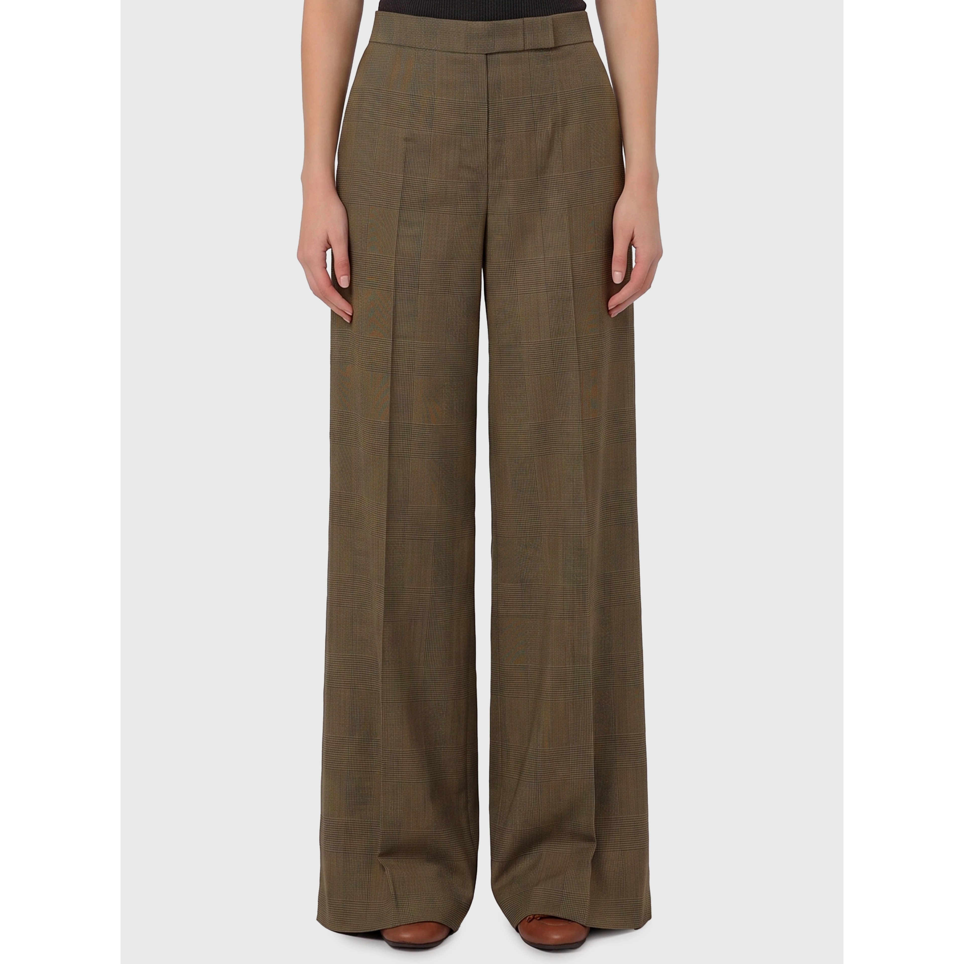 Netto Prince of Wales wool trousers