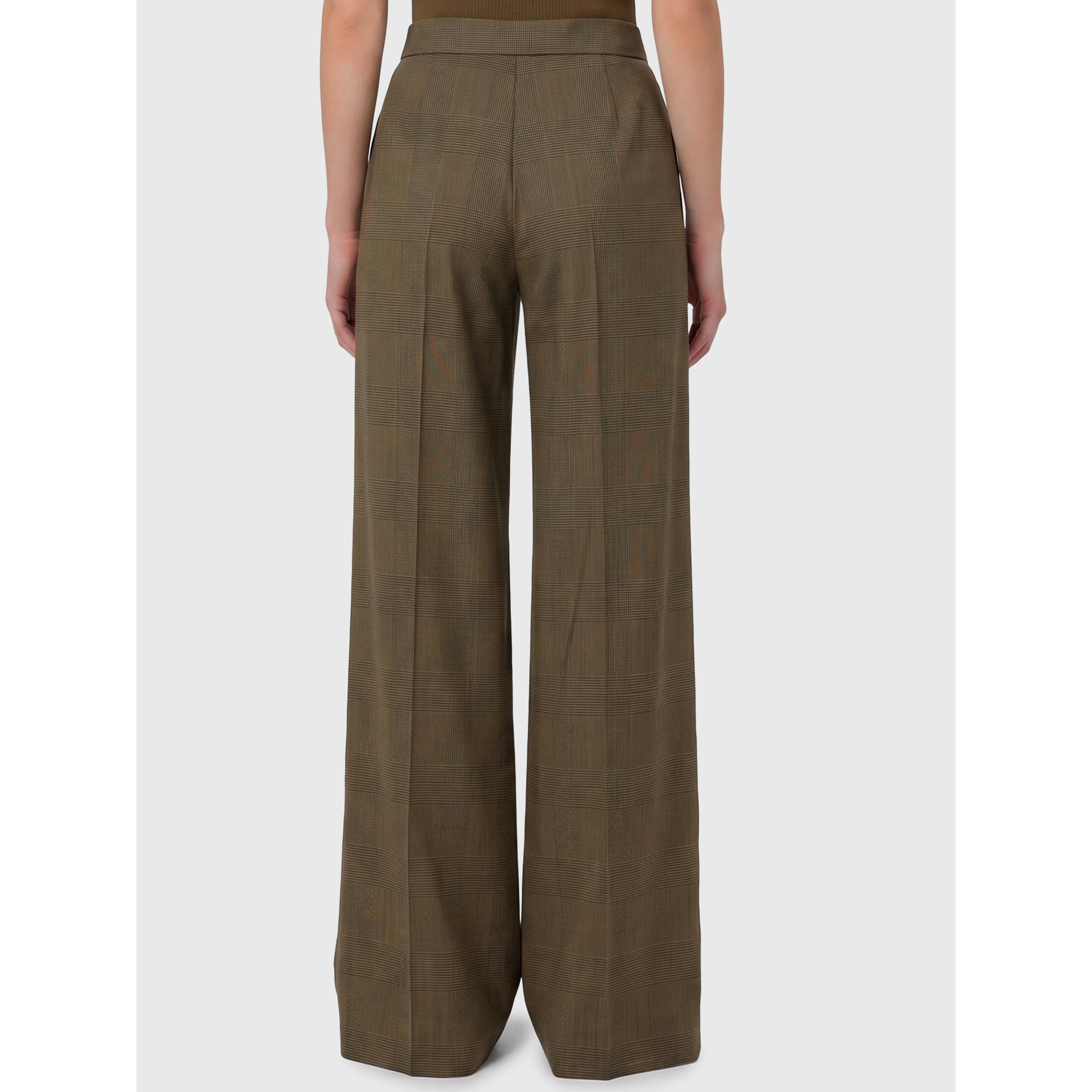 Netto Prince of Wales wool trousers