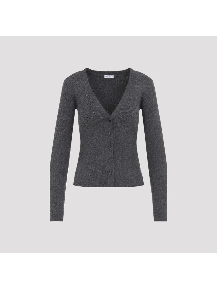 Brunello Cucinelli Lurex Cardigan