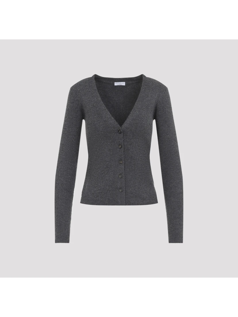 Brunello Cucinelli Lurex Cardigan