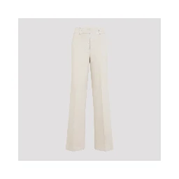 WIDE LEG BUL COTTON PANTS