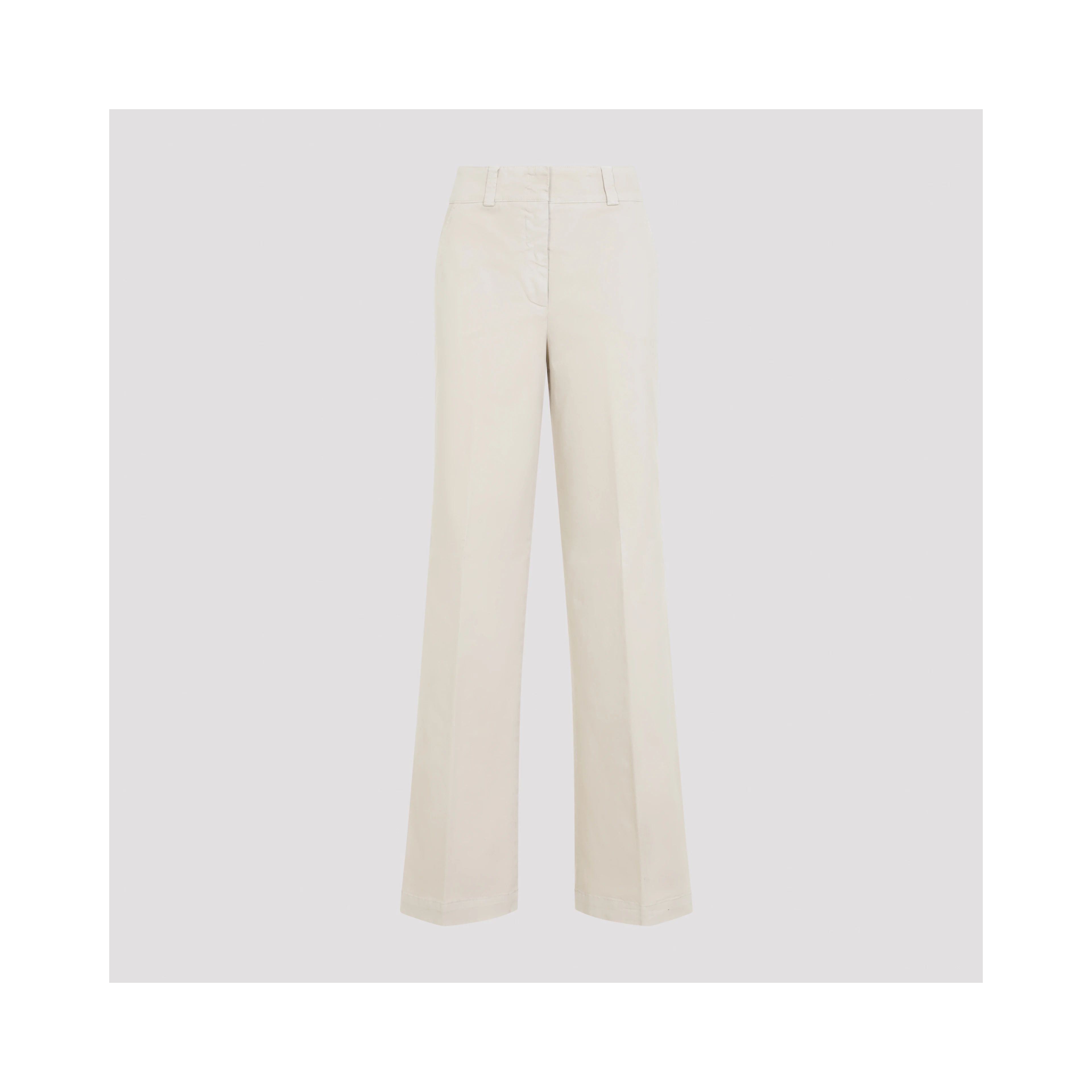 WIDE LEG BUL COTTON PANTS