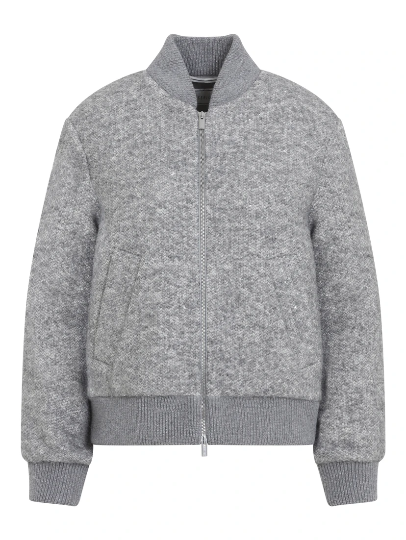 BOMBER BOUCLE