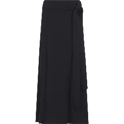 MILE KNIFE PLEAT BELTED SKIRT