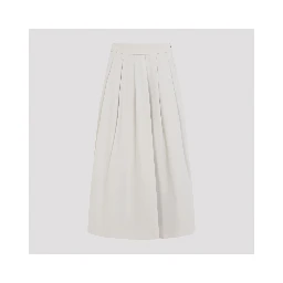 MIDI TAFFETAS SKIRT