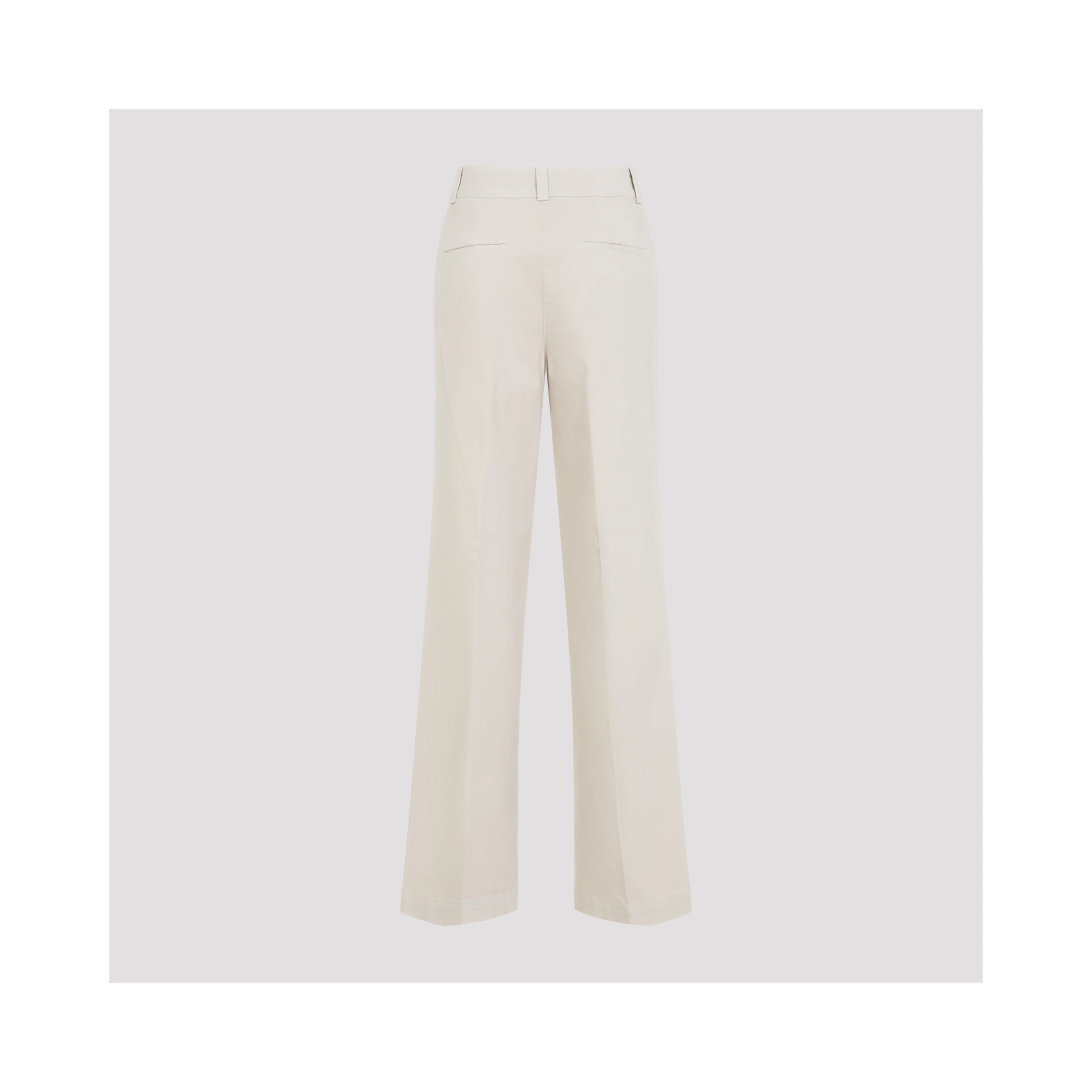 WIDE LEG BUL COTTON PANTS