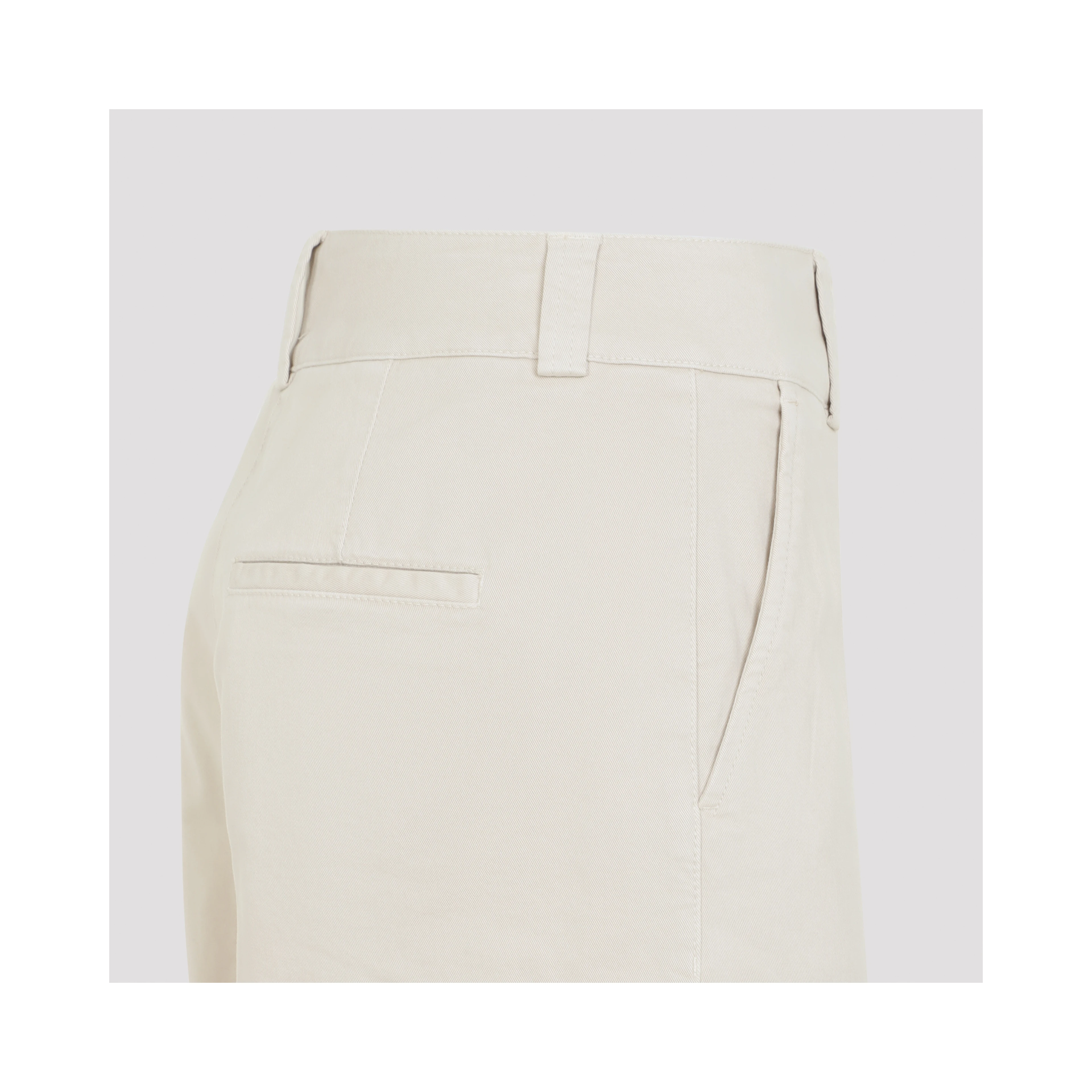 WIDE LEG BUL COTTON PANTS