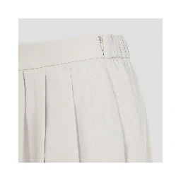 MIDI TAFFETAS SKIRT