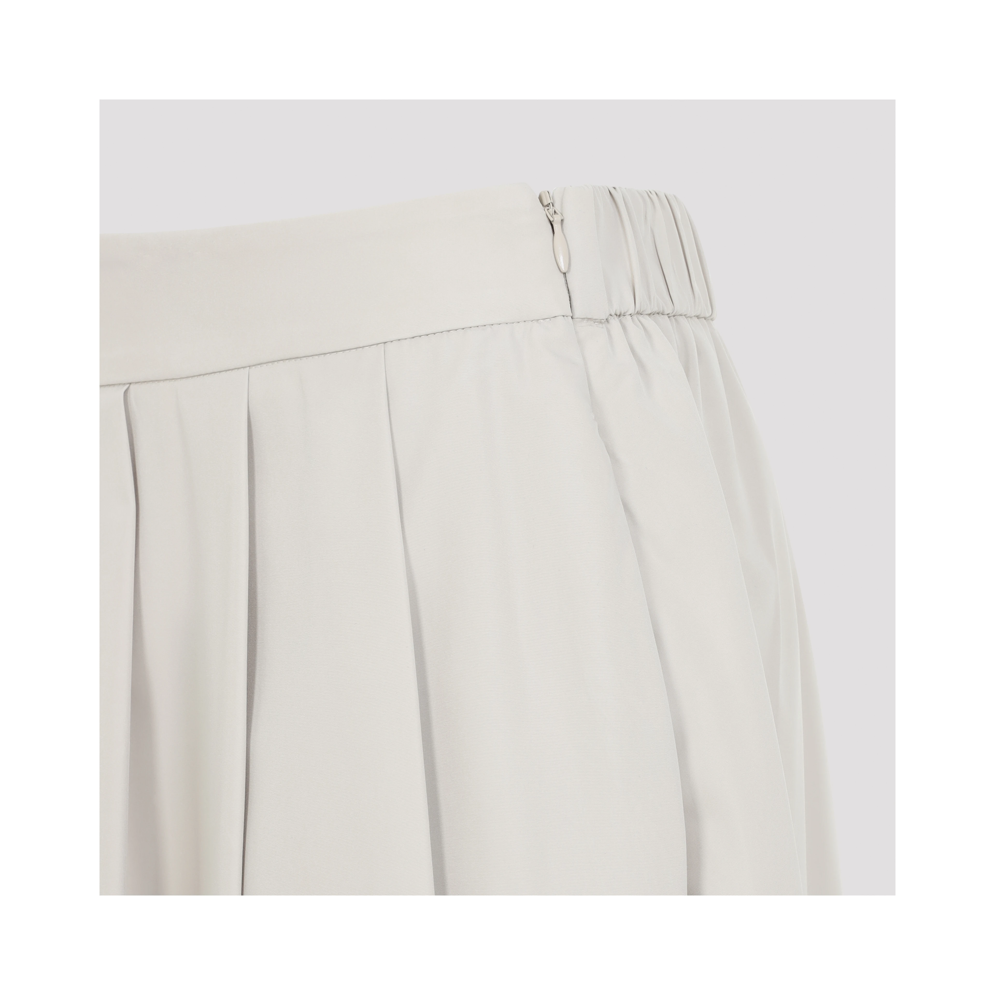 MIDI TAFFETAS SKIRT