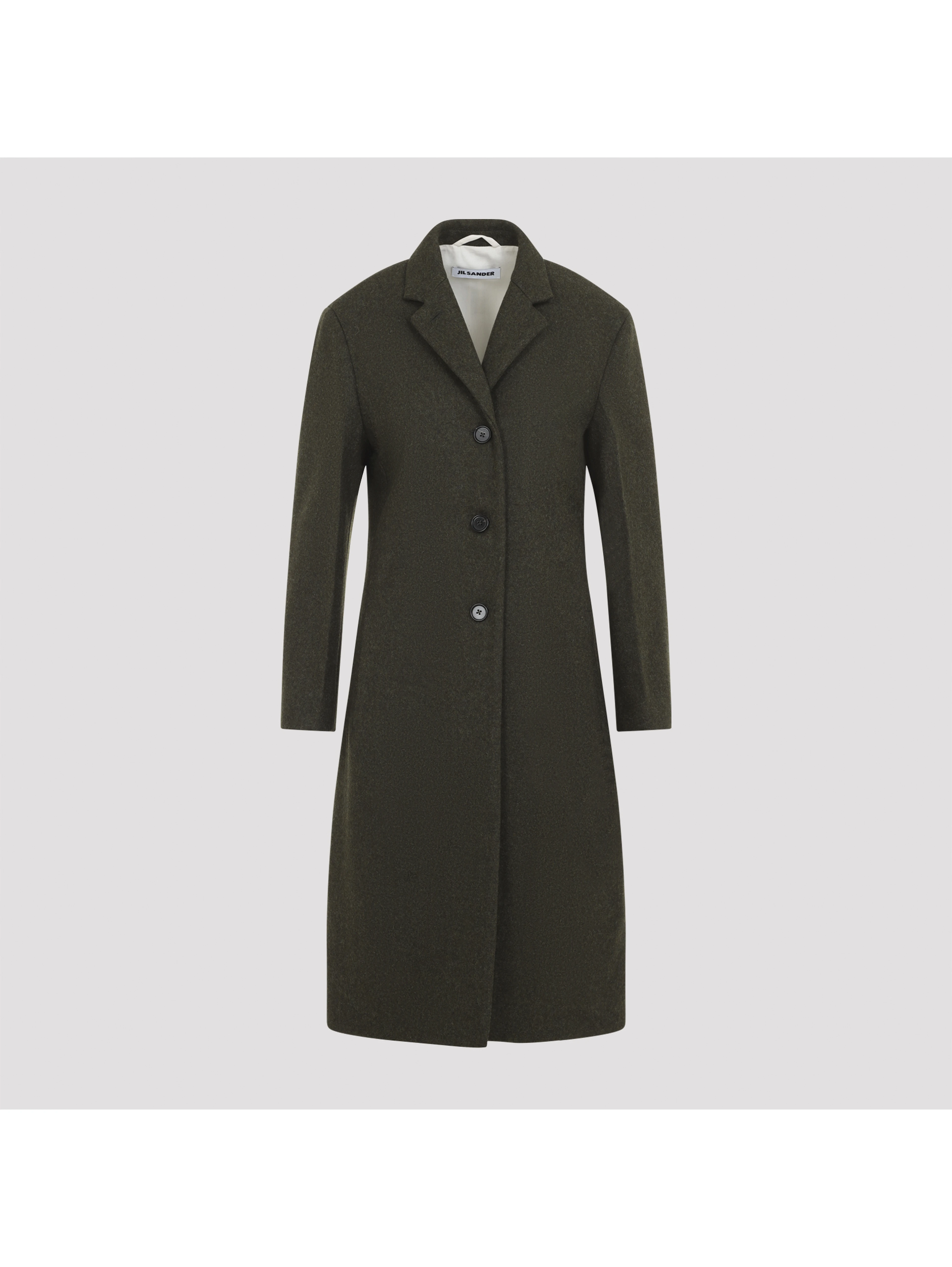 SLIM STRAIGHT KNEE-LENGTH COAT