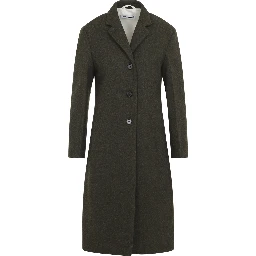 SLIM STRAIGHT KNEE-LENGTH COAT