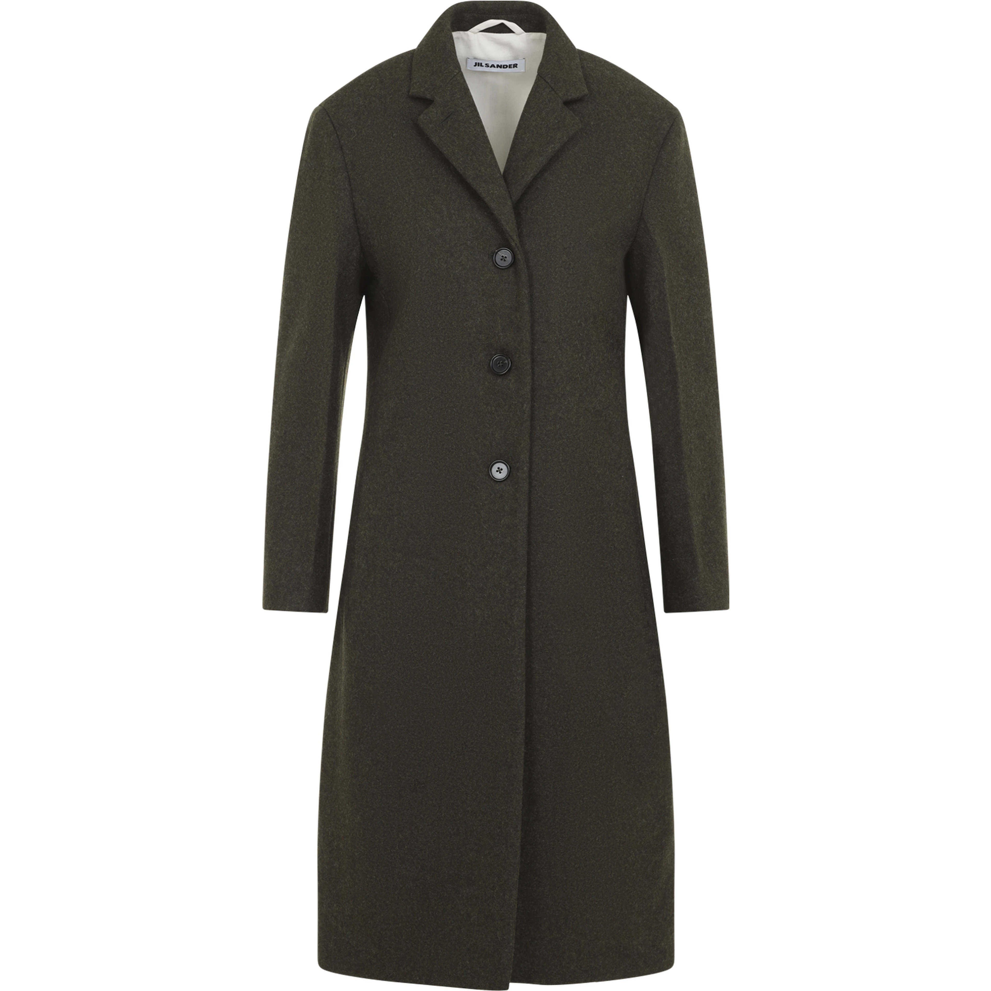 SLIM STRAIGHT KNEE-LENGTH COAT