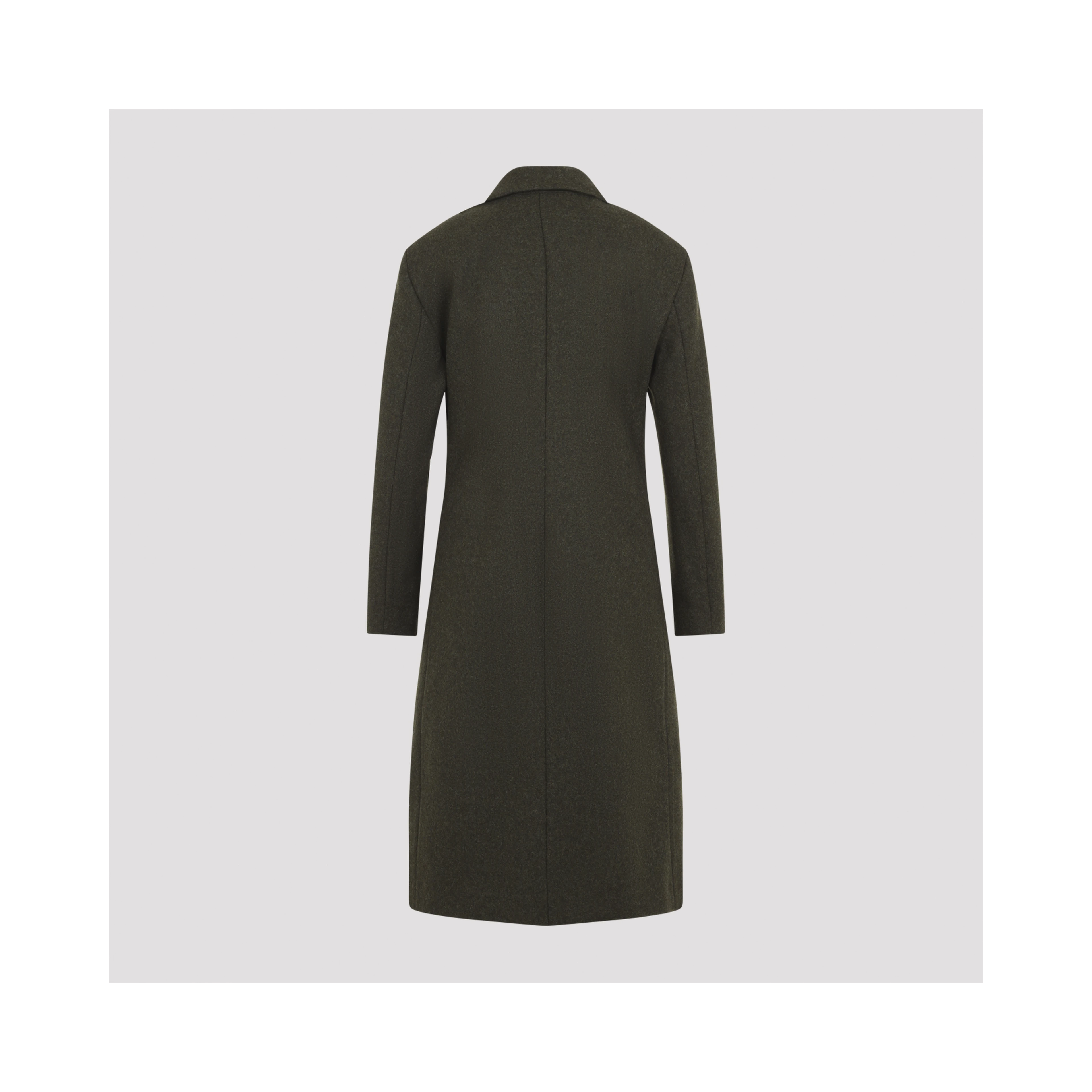 SLIM STRAIGHT KNEE-LENGTH COAT