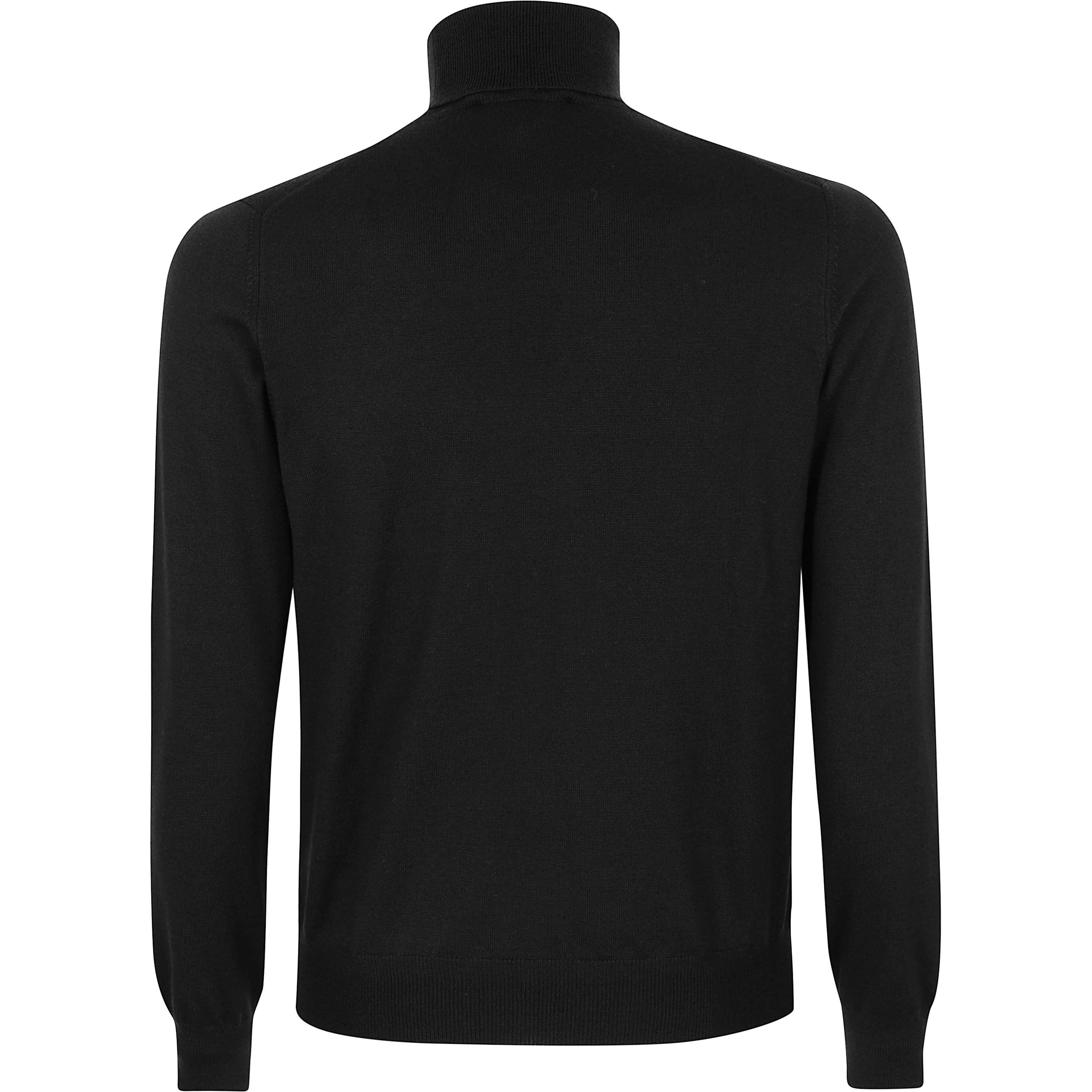 MAGLIA COLLO ALTO 1 FILO MERINOS
