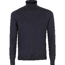 MAGLIA COLLO ALTO 1 FILO MERINOS