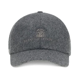 Gray Wool Oves Aries Cap (Baseball Hat)