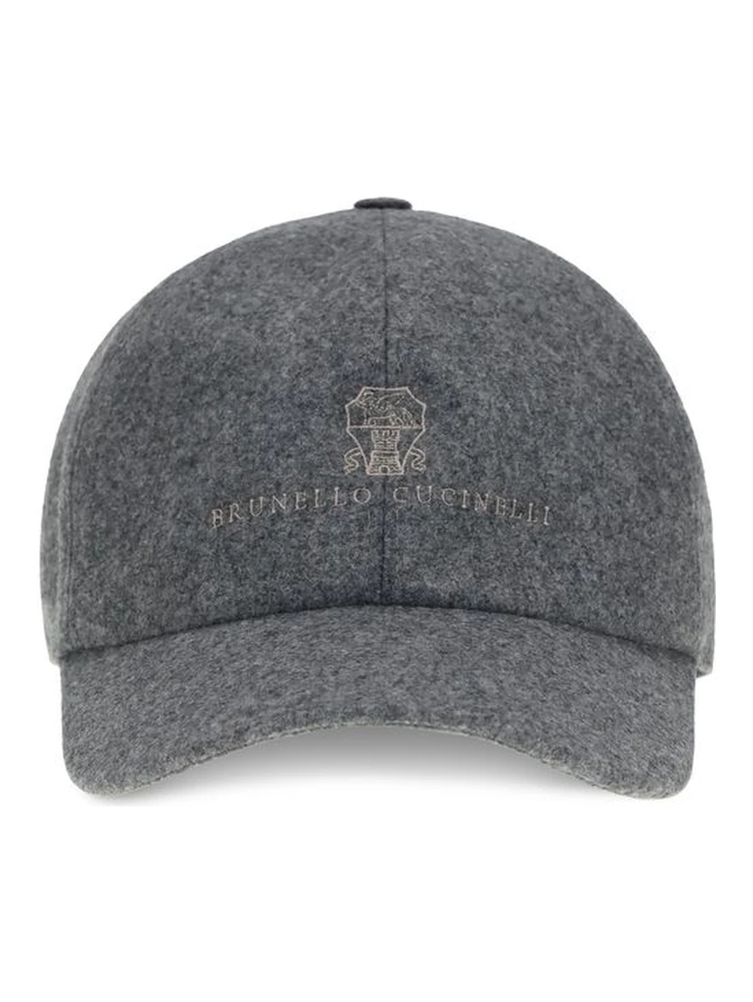 Gray Wool Oves Aries Cap (Baseball Hat)