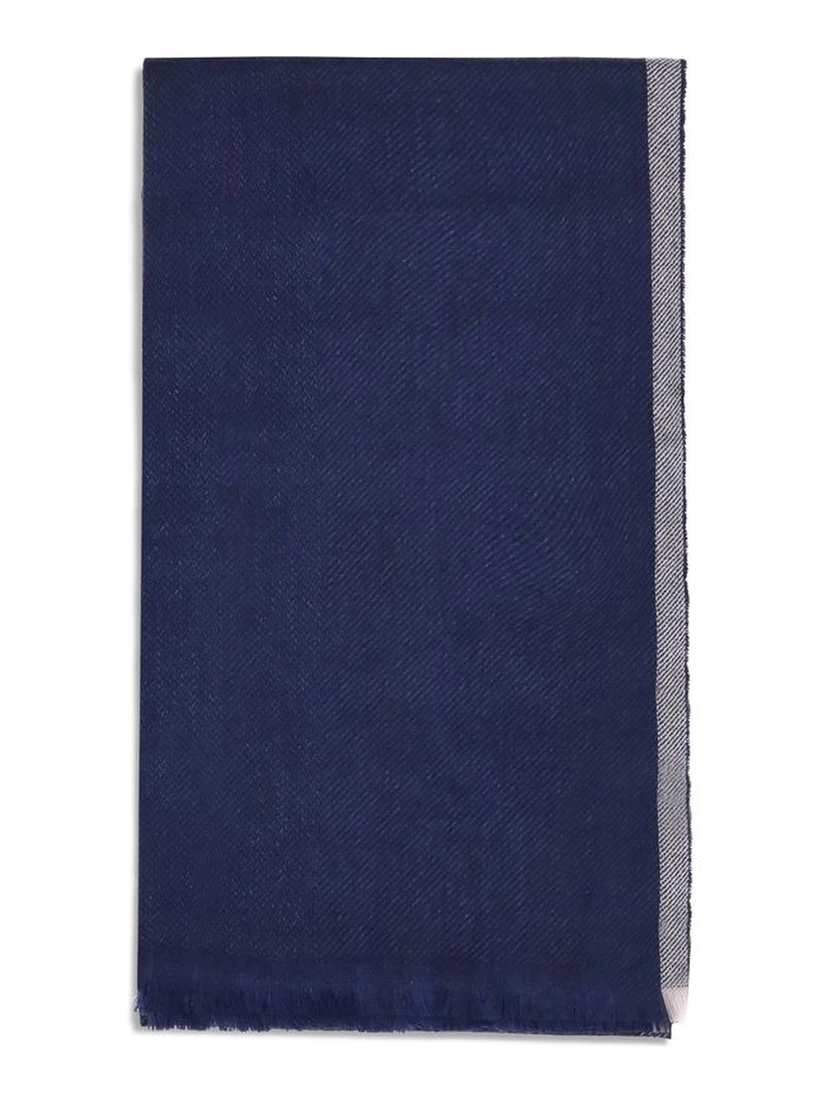 Blue Cashmere Scarf