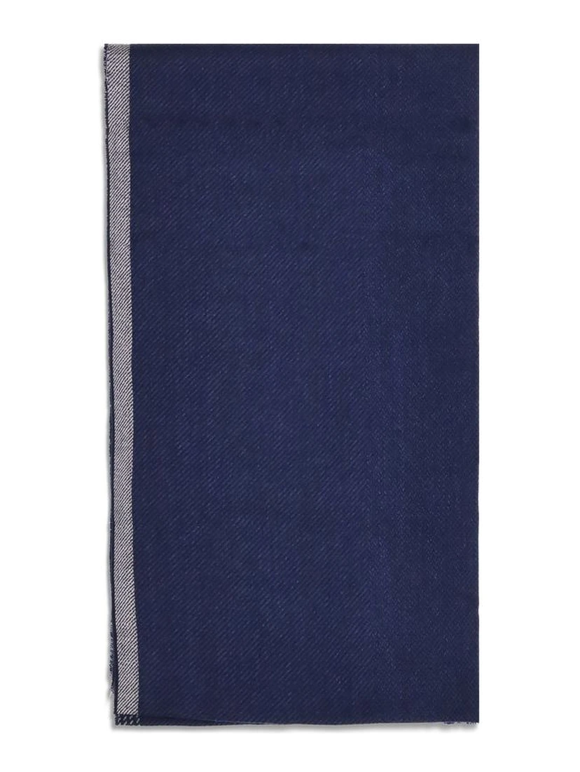 Blue Cashmere Scarf