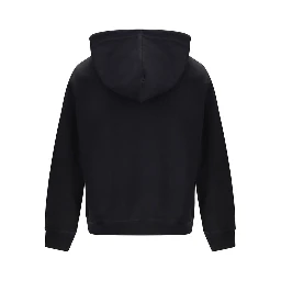 Black Cotton Sweatshirt