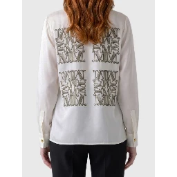 Printed silk Filtro shirt