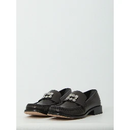 Viv' Rangers leather loafers