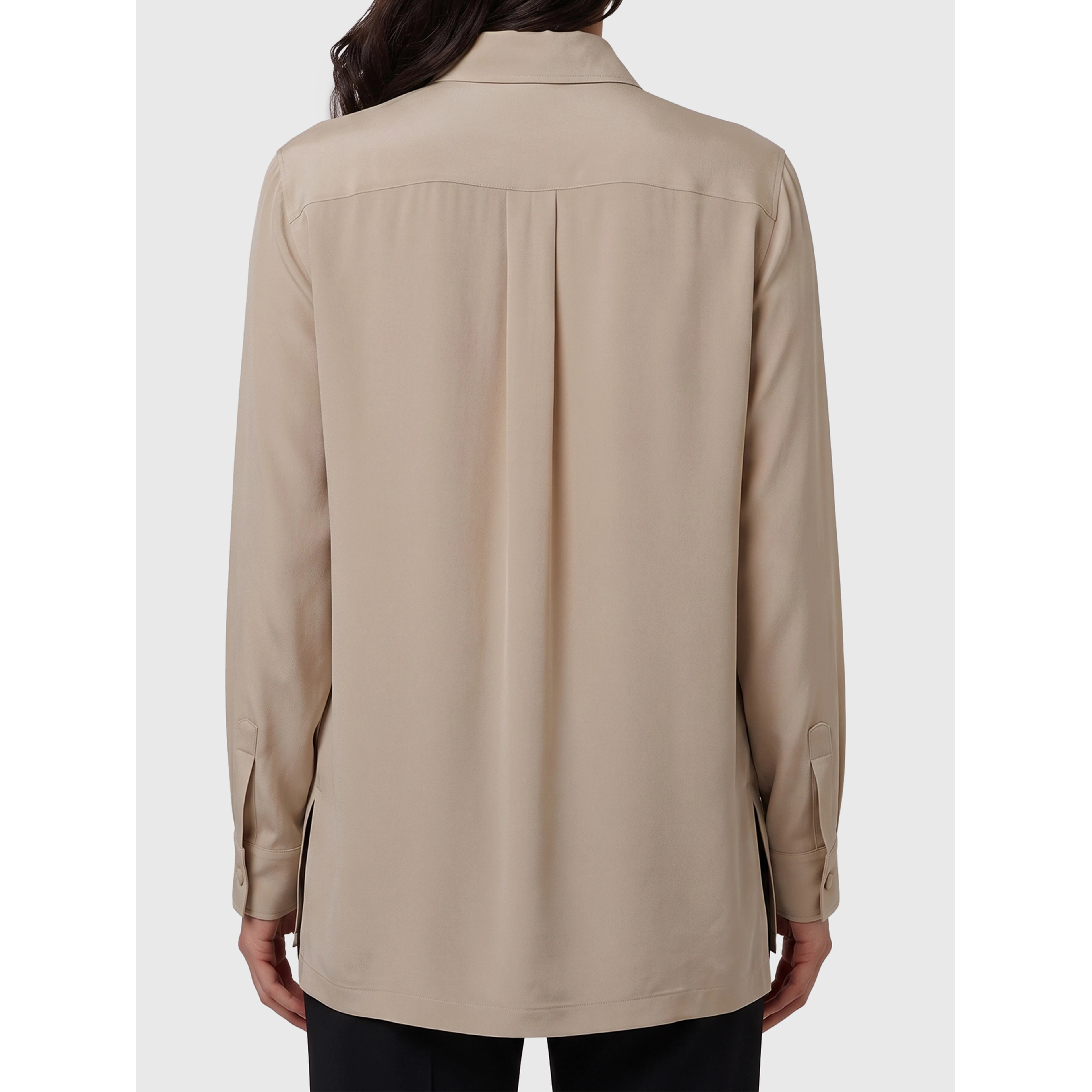 Geranium silk shirt