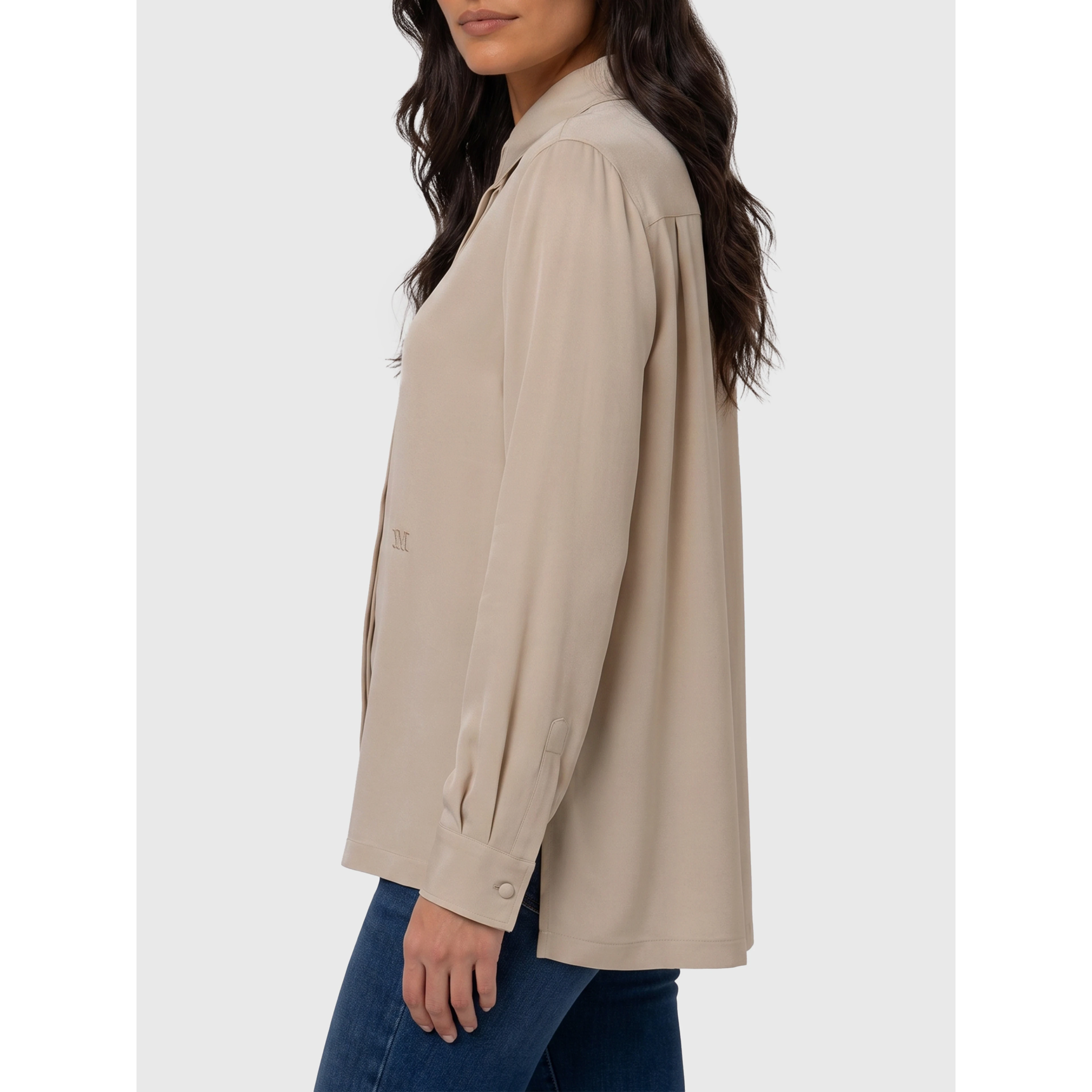 Geranium silk shirt