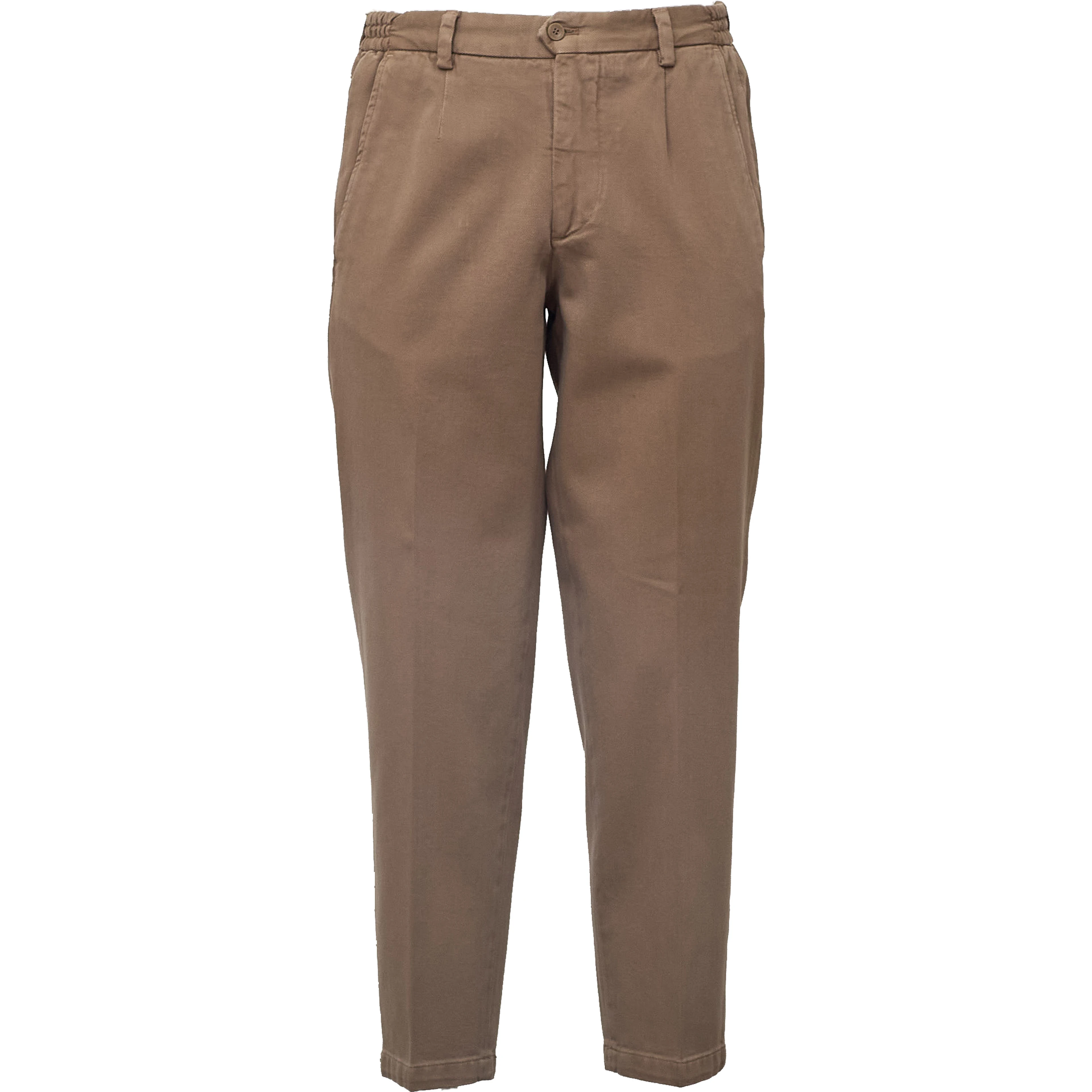 Pantaloni In Bull Di Cotone