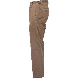 Pantaloni In Bull Di Cotone